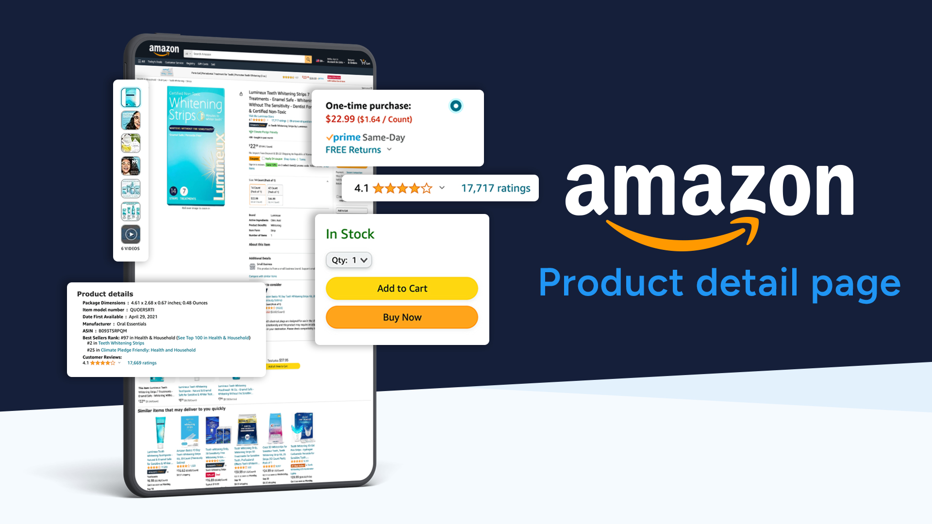 Amazon product detail page Everything you need to know